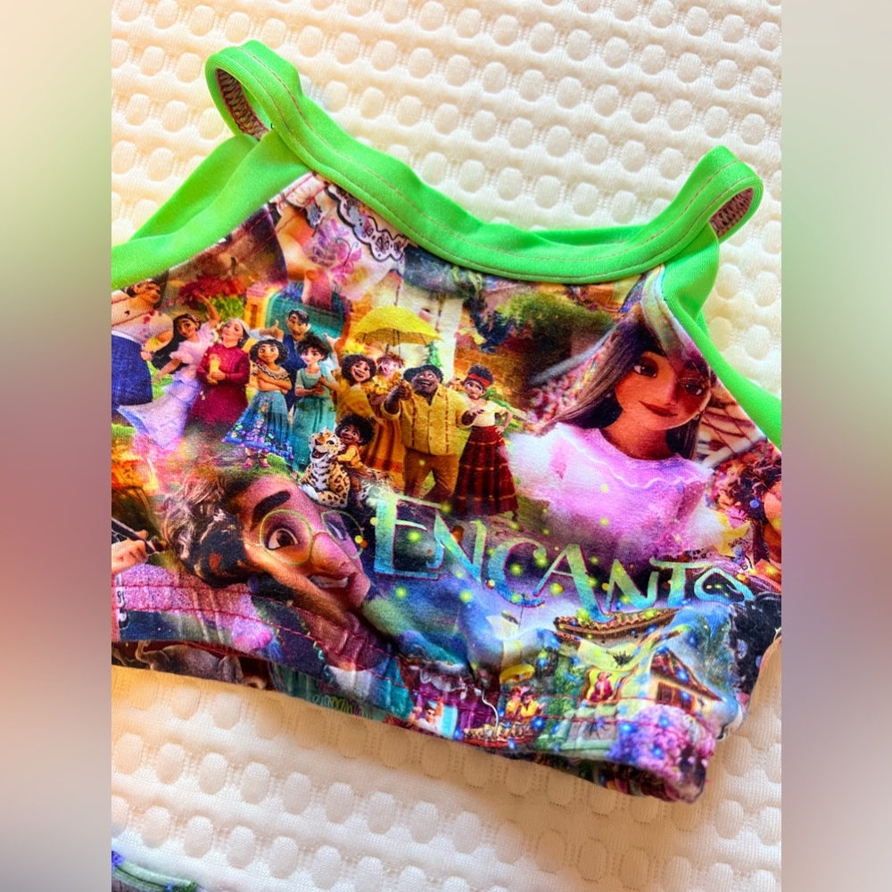 Encanto 2 piece dance outfit